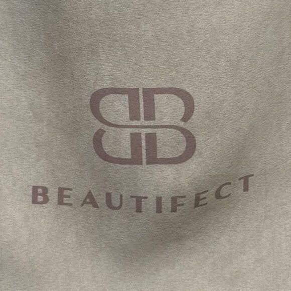 Beautifect Drawstring Pouch Dust Bag Soft Beige Storage Dual Cord 13.5 x 17 inch - Picture 2 of 5